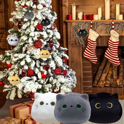 Mini Mochi Black Cat Kawaii Plush Toy