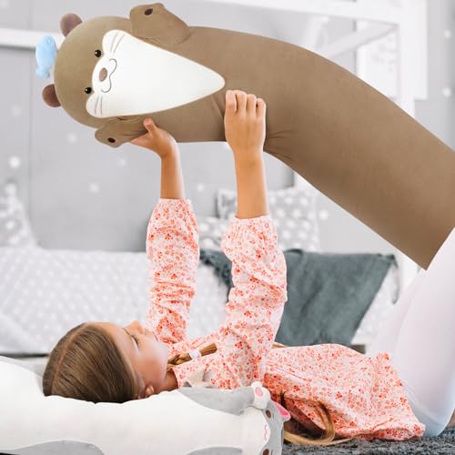Cute Long Cat & Otter Plush Toys