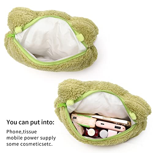 Cute Kawaii Frog Plush Crossbody Bag