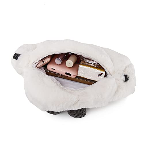 Kawaii Fluffy Cloud Crossbody Plush Purse