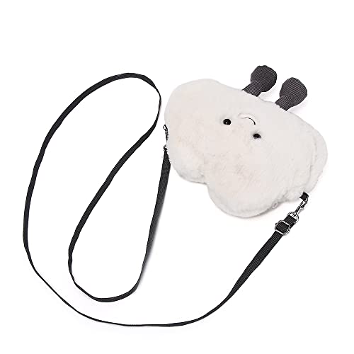 Kawaii Fluffy Cloud Crossbody Plush Purse