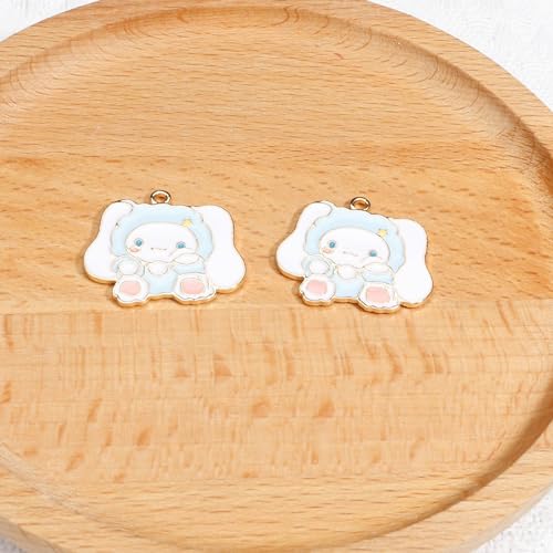 Cute Cat Dangle Earrings Set - 6PCS Kawaii