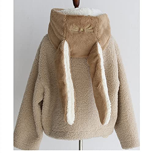 Kawaii Bunny Ears Hat Scarf Gloves Set