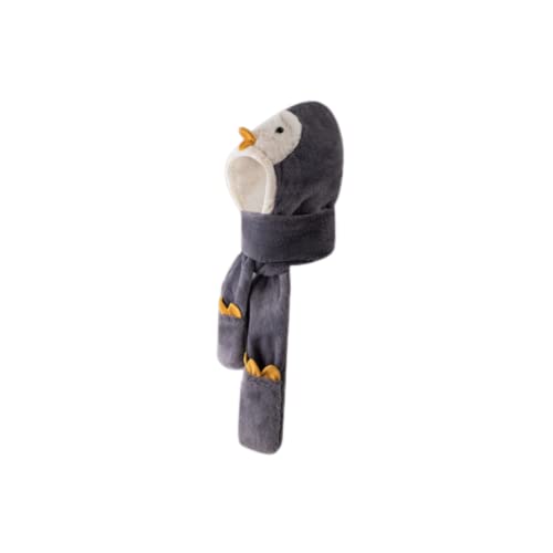 Kawaii Penguin 3-in-1 Hat, Scarf & Mittens