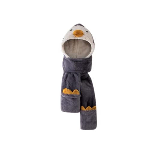 Kawaii Penguin 3-in-1 Hat, Scarf & Mittens