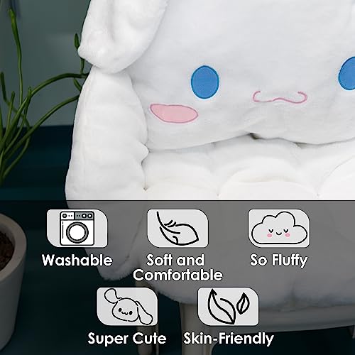 Cinnamon Roll Kawaii Plush Cushion for Cozy Spaces