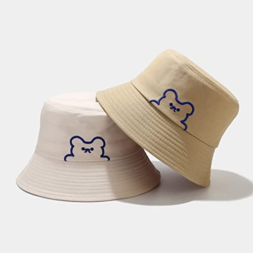 Kawaii Plush Bucket Hat for Summer Adventures