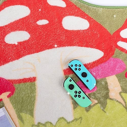 Kawaii Mushroom Rug | Cute Plush Area Carpet