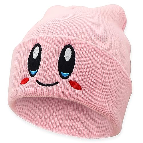 Kawaii Pink Anime Beanie Hat for All