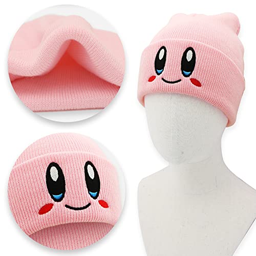 Kawaii Pink Anime Beanie Hat for All