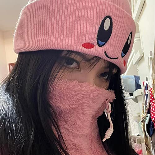 Kawaii Pink Anime Beanie Hat for All