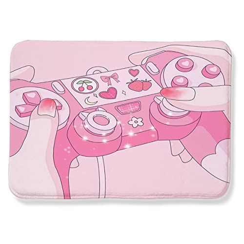 Kawaii Gamer Rug - Pink 3D Plush Mat