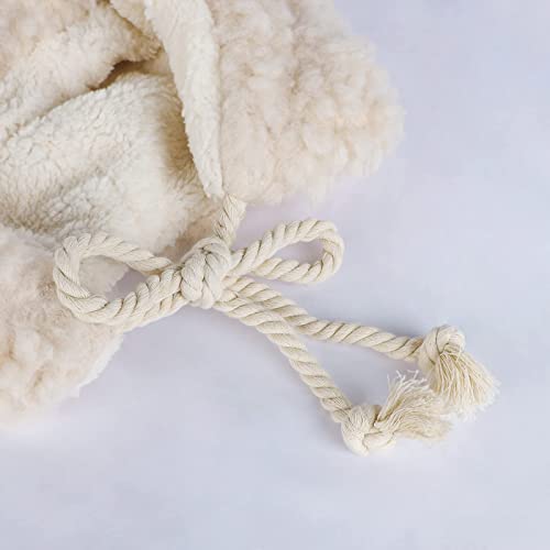 Kawaii Fuzzy Bear Hat with Ear Flaps