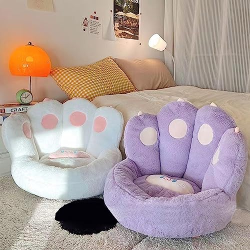 Kawaii Cat Paw Cushion Plush Floor Pillow