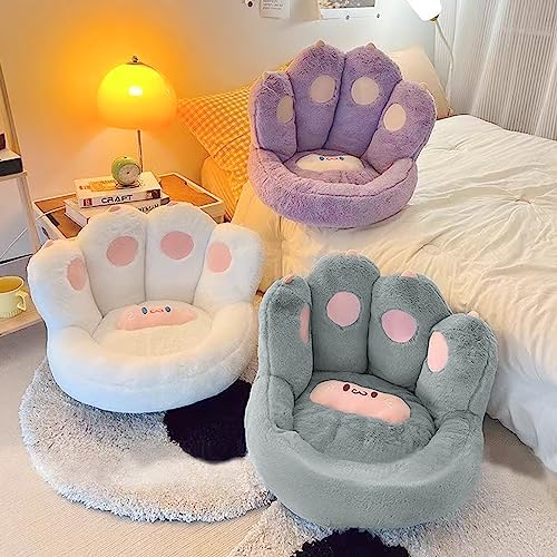 Kawaii Cat Paw Cushion Plush Floor Pillow