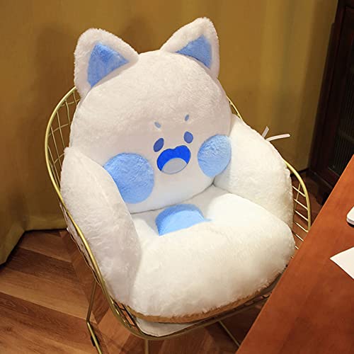 Kawaii Cat Plush Cushion for Gaming Chairs