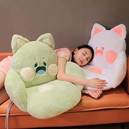 Kawaii Cat Plush Cushion for Gaming Chairs
