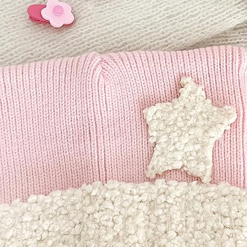 Kawaii Cat Ear Beanie Hat for Women