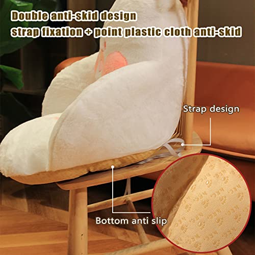 Kawaii Cat Plush Cushion for Gaming Chairs