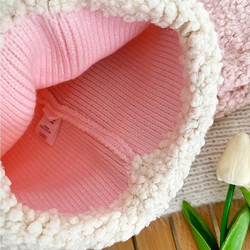 Kawaii Cat Ear Beanie Hat for Women