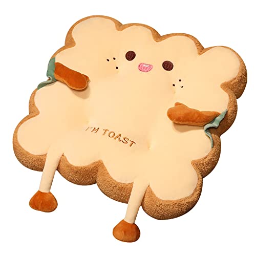 Kawaii Toast Bread Plush Pillow Cushion Pad