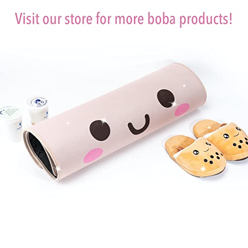 Boba Bubble Tea Kawaii Plush Rug 28"x42