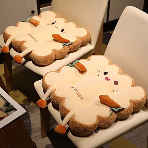 Kawaii Toast Bread Plush Pillow Cushion Pad