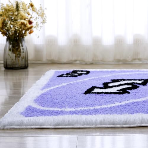 Kawaii Plush Retro UNO Card Area Rug