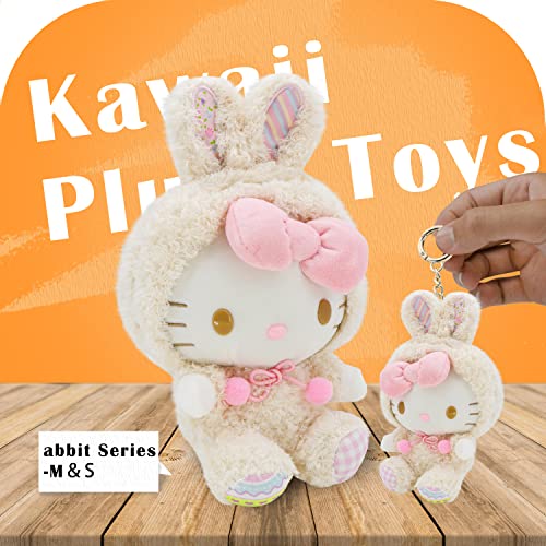 Kawaii Cartoon Bunny Plush Doll - Adorable Soft Toy