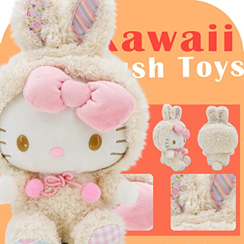 Kawaii Cartoon Bunny Plush Doll - Adorable Soft Toy