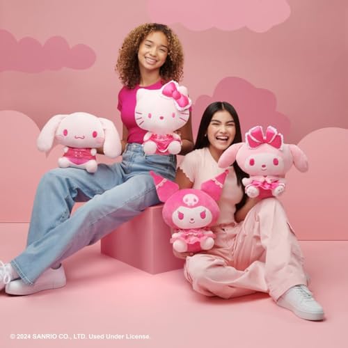 Hello Kitty My Melody Pink Plush Toy 12”