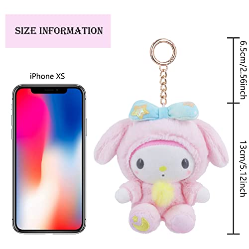 My Melody Kawaii Plush Keychain Pendant 5.11