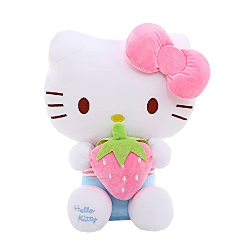 Strawberry Kawaii Kitty Plush Doll Toy
