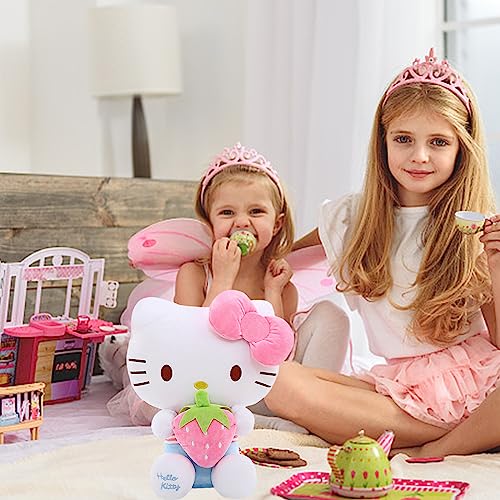Strawberry Kawaii Kitty Plush Doll Toy