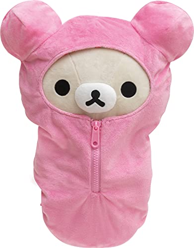 Korilakkuma Strawberry Sleeping Bag Plush Toy