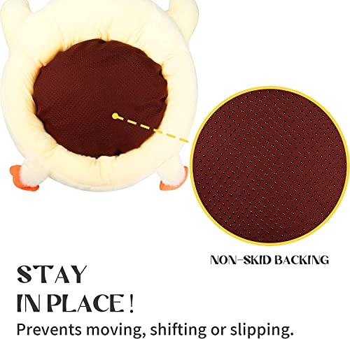 Kawaii Cartoon Animal Plush Seat Cushion