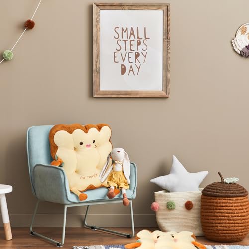 Kawaii Toast Bread Plush Cushion Set
