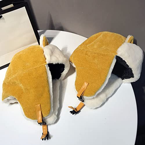 Cute Cat Ear Winter Aviator Plush Hat