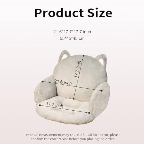 RuRu Monkey Kawaii Plush Gaming Chair Cushion