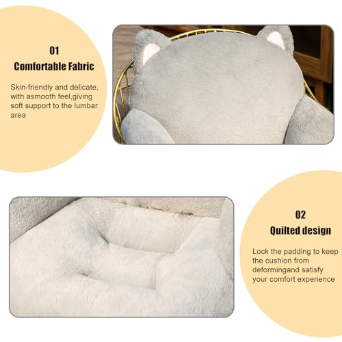 RuRu Monkey Kawaii Plush Gaming Chair Cushion