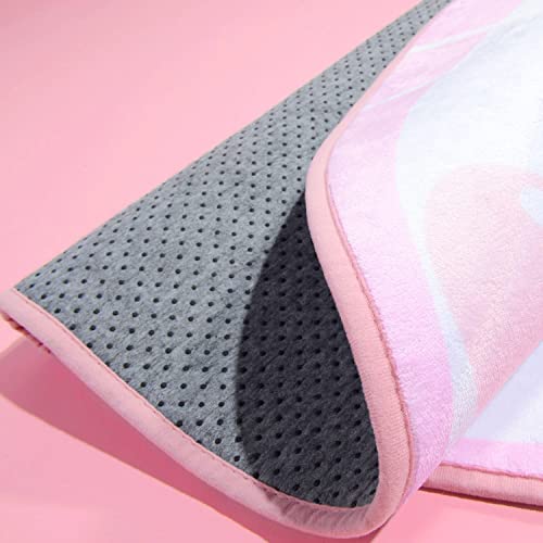 Kawaii Kitty Cat Ears Bow Plush Rug