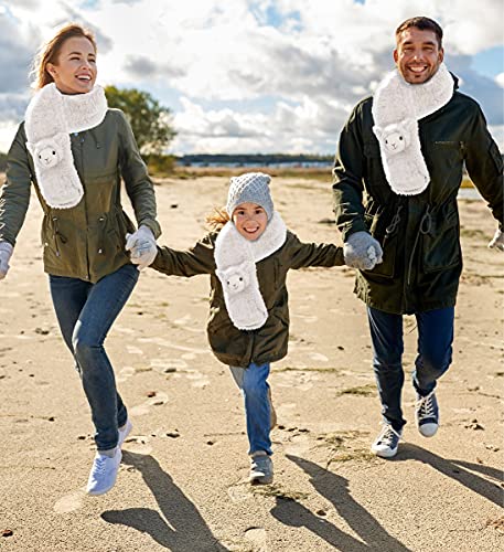 DolliBu Kawaii Sheep Plush Scarf for All Ages