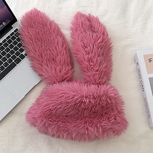 Kawaii Fluffy Bunny Ears Hat for Dress Up