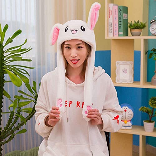 Kawaii Plush Bunny Hat with Paws for All