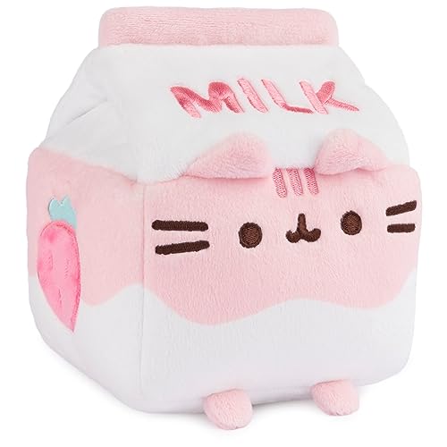 Pusheen Strawberry Milk Plush Cat Toy