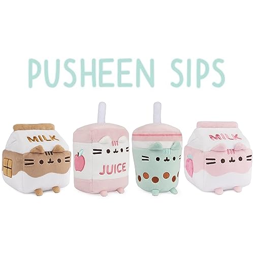 Pusheen Strawberry Milk Plush Cat Toy