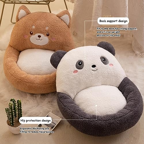 Kawaii Rabbit Plush Chair Cushion for Comfort