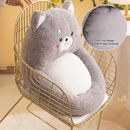 Kawaii Rabbit Plush Chair Cushion for Comfort