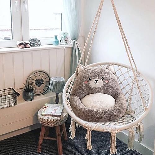 Kawaii Rabbit Plush Chair Cushion for Comfort