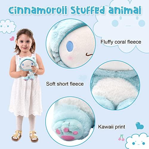 Cinnamoroll Kawaii Plush Doll - Cute Blue Toy